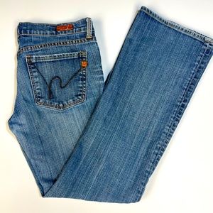 Citizens of Humanity Kelly stretch, low waist, bootcut jeans